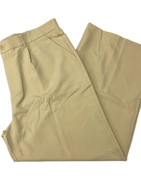 Madden NYC Womens Plus Size 3X (23-25) Trouser Pant Pockets Irish Cream